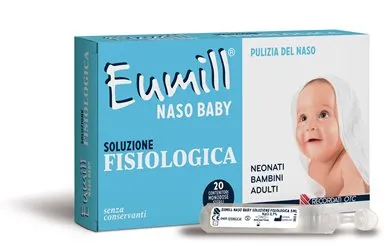 Eumill Naso Baby Soluzione Fisiologica 20 Monodose 5 Ml