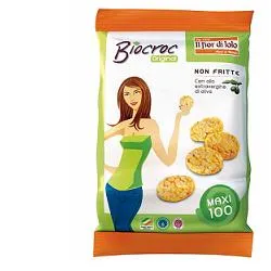 BIOCROC MAXI MINI GALLETTE DI MAIS ALL'OLIO EXTRA VERGINE DI OLIVA BIO