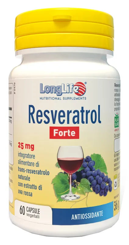 Longlife Resveratrol Forte 60 Capsule