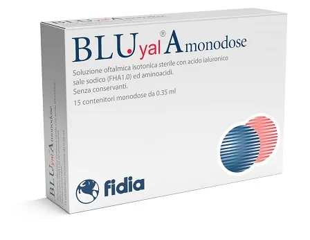 Blu Yal A Gocce Oculari 15 Flaconcini Monodose 0,30 Ml