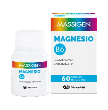 MASSIGEN MAGNESIO B6 60 CAPSULE