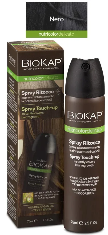 Bios Line Biokap Nutricdel Spray Ritocco Nero 75 Ml