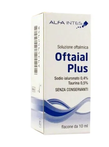 SOLUZIONE OFTALMICA OFTAIAL PLUS ACIDO IALURONICO 0,4% E TAURINA 10ML