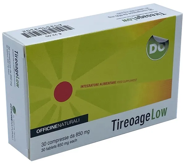 TIREOAGE LOW 30 COMPRESSE 850 MG