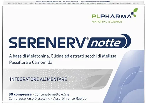 Serenerv Notte 40 Compresse 0,8 Mg