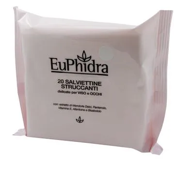 EUPHIDRA SALVIETTINE STRUCCANTI 20 PEZZI