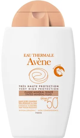 Eau Thermale Avene Solare Fluido Minerale 50+ Colorato 40 Ml