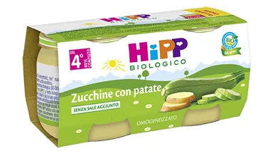 Hipp Bio Hipp Bio Omogeneizzato Zucchine Con Patate 2x80 G