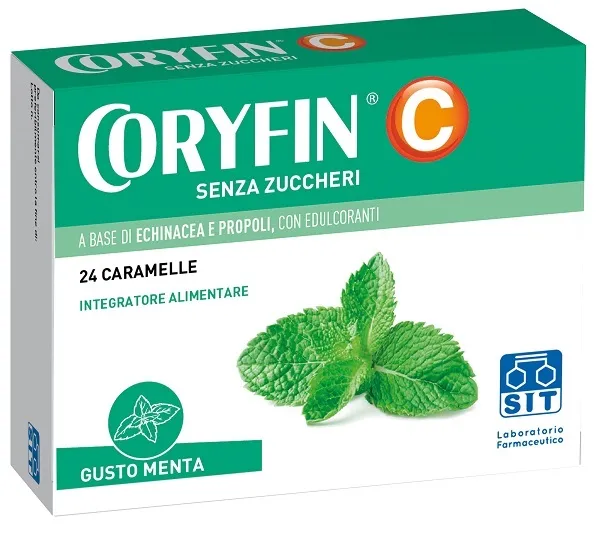 Coryfin C Senza Zucchero Mentolo 48 G