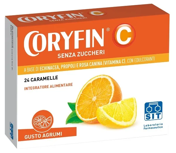 Coryfin C Senza Zucchero Agrumi 48 G