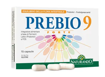 PREBIO 9 FORTE 15 CAPSULE 8,9 G