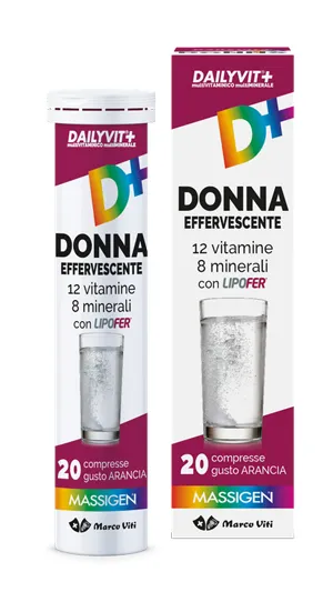 Dailyvit+ Multivitaminico E Multiminerale Donna Effervescente 20 Compresse