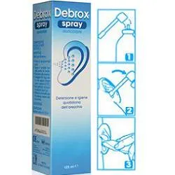 DEBROX SPRAY AURICOLARE FLACONE 125ML