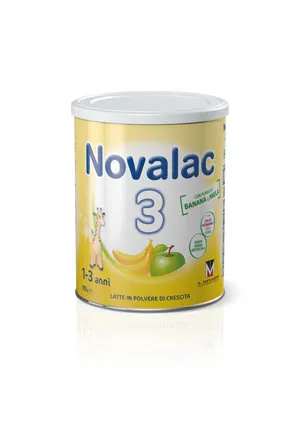 NOVALAC 3 BANANA/MELA 800 G