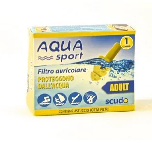 Filtro Auricolare Per Adulto Earplug Scudo Aquasport 2 Pezzi