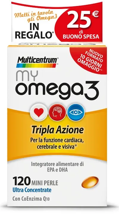 MULTICENTRUM MY OMEGA3 120 MINI PERLE PROMO