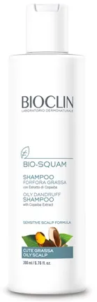 BIOCLIN BIO SQUAM SHAMPOO FORFORA GRASSA 200 ML