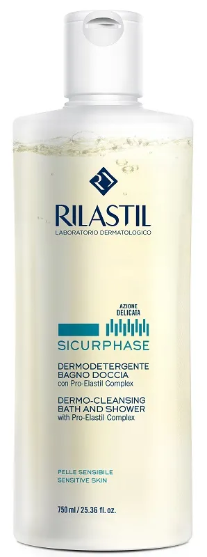 Rilastil Sicurphase Dermodetergente Bagno Doccia 750 Ml