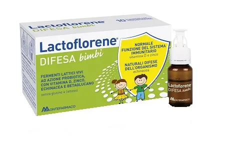 Lactoflorene Difesa Bambini 10 Flaconi 100 Ml