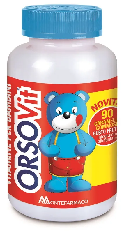 ORSOVIT CARAMELLE GOMMOSE 90 PEZZI PROMO