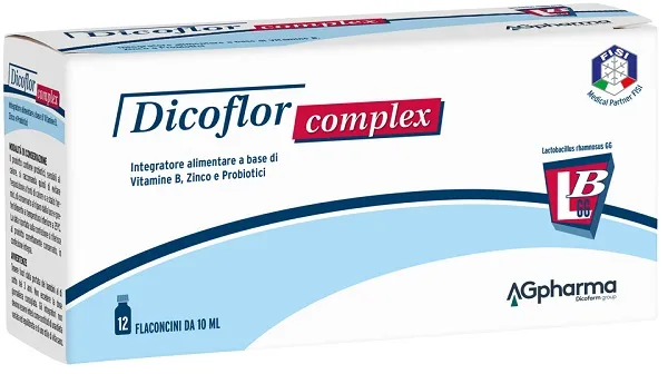 Dicoflor Complex 12 Flaconcini Da 10 Ml