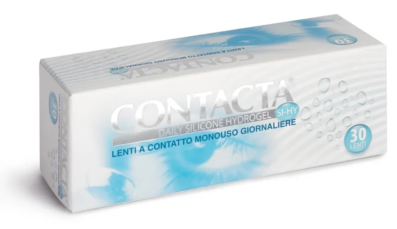 Lente A Contatto Monouso Giornaliera Contacta Daily Lens Silicone Hydrogel -4,50 30 Pezzi