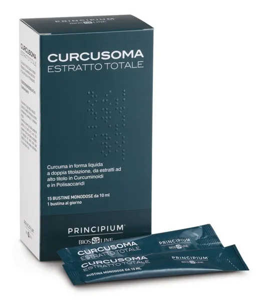 PRINCIPIUM CURCUSOMA ESTRATTO TOTALE 15 BUSTINE DA 10 G