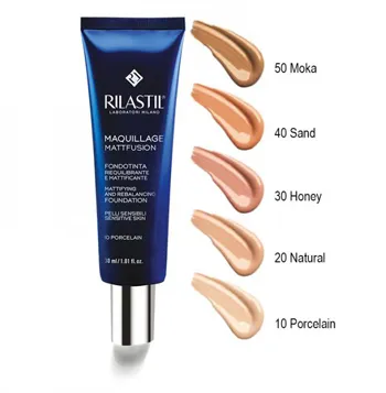 RILASTIL MAQUILLAGE FONDOTINTA RIEQUILIBRANTE MATTIFIANT 10 30 ML