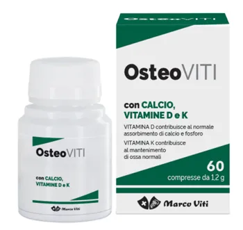 OSTEOVITI D K INTEGRATORE ALIMENTARE DI CALCIO E VITAMINE IN PILLOLIERA CON ASTUCCIO