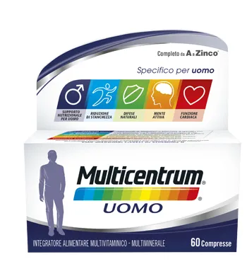 MULTICENTRUM UOMO 60 COMPRESSE