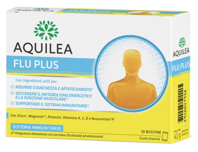 AQUILEA FLU PLUS 10 BUSTINE