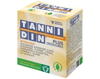 TANNIDIN PLUS 30 STICK PACK OROSOLUBILI