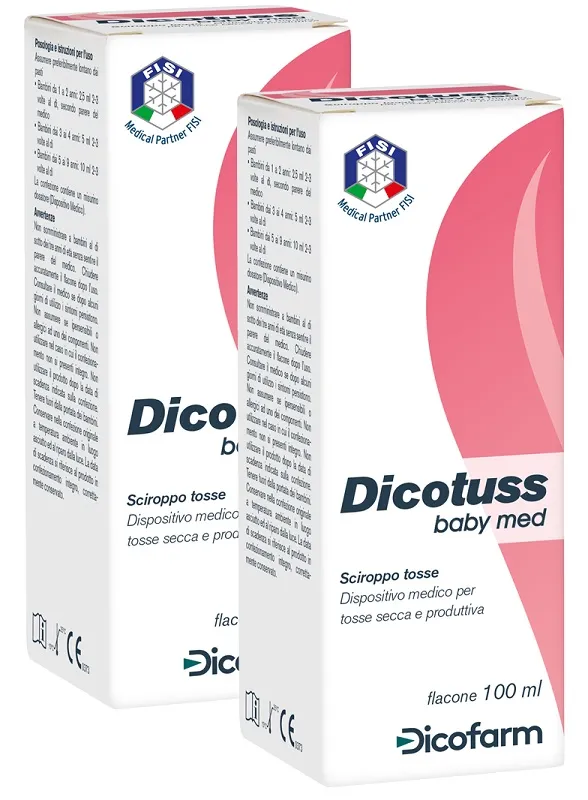 DICOTUSS BABY MED 2 FLACONI X 100 ML