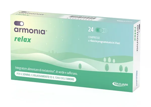 Armonia Relax 1 Mg A Base Di Melatonina 24 Compresse