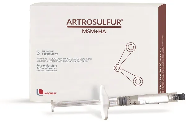 ARTROSULFUR MSM+HA 3 SIRINGHE PRERIEMPITE