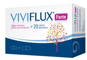 Viviflux Forte 20 Compresse Gastroresistenti + 20 Capsule Liquid Filler