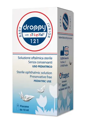 DROPPY 121 MULTIDOSE 10 ML SOLUZIONE OFTALMICA SENZA CONSERVANTI USO PEDIATRICO