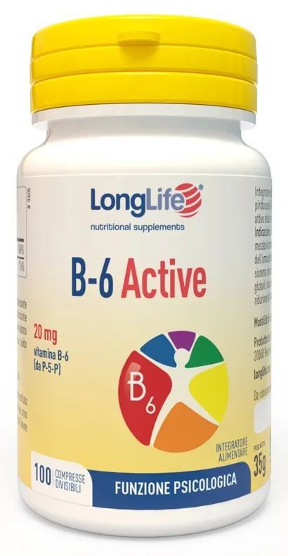 Longlife B6 Active 20mg 100 Compresse