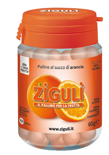 ZIGULI ARANCIA 100 PALLINE 60 G