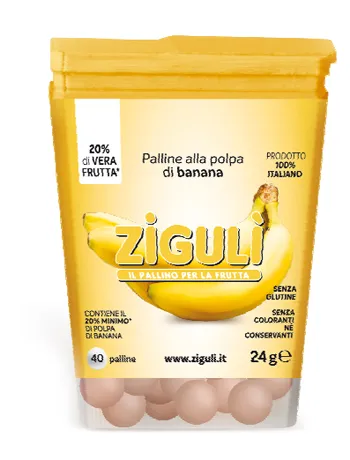 ZIGULI BANANA 40 PALLINE 24 G