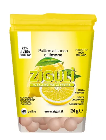 ZIGULI LIMONE 40 PALLINE 24 G