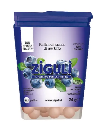 ZIGULI MIRTILLO 40 PALLINE 24 G