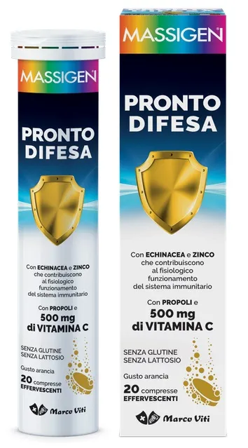 MASS PRONTO DIFESA 20 COMPRESSE EFFERVESCENTI