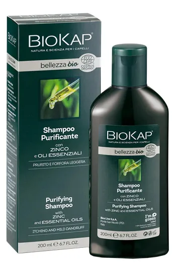 Biokap Bellezza Bio Shampoo Purificante Cosmos Ecocert 200 Ml