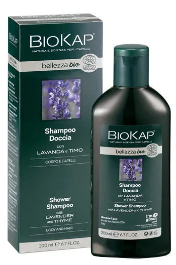 Biokap Bellezza Bio Shampoo Doccia Cosmos Ecocert 200 Ml