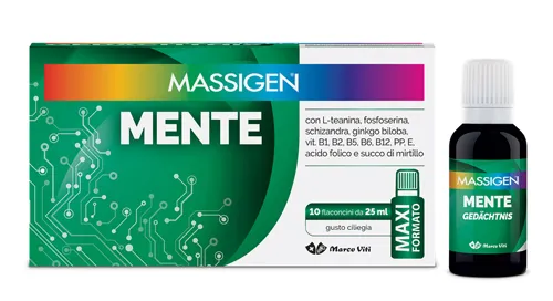 Massigen Mente 10 Flaconcini Da 25 Ml