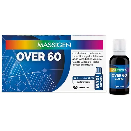 Massigen Over 60 10 Flaconi Da 25 Ml