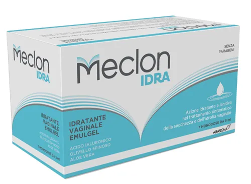 Meclon Idra Emulgel Idratante Vaginale 7 Monodose X 5 Ml