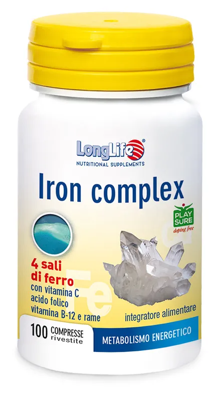 Longlife Iron Complex 100 Compresse