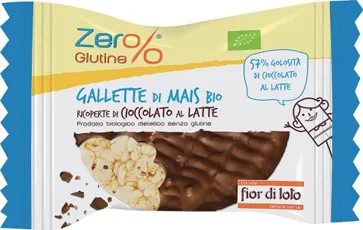 Gallette Mais Ric Cioccolato Latte Bio 32 G